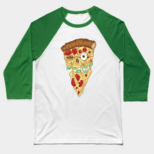 Pizza Isn't Life Baseball T-Shirt by wiwitaek